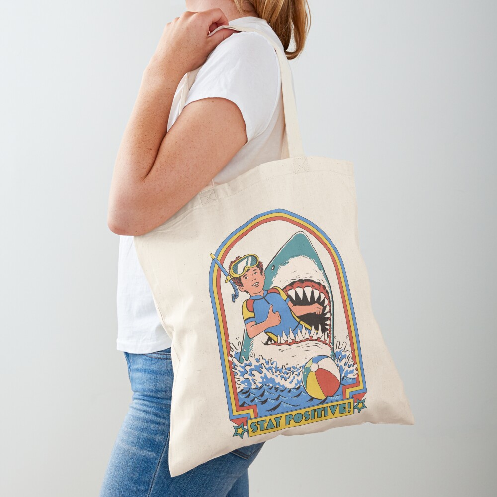 Vista previa del artículo con la obra «Bolsa de algodón», diseñado y vendido por Steven Rhodes.