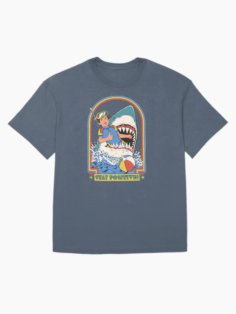 Thumbnail 1 von 7, Oversized T-Shirt, Bleib positiv designt und verkauft von Steven Rhodes.