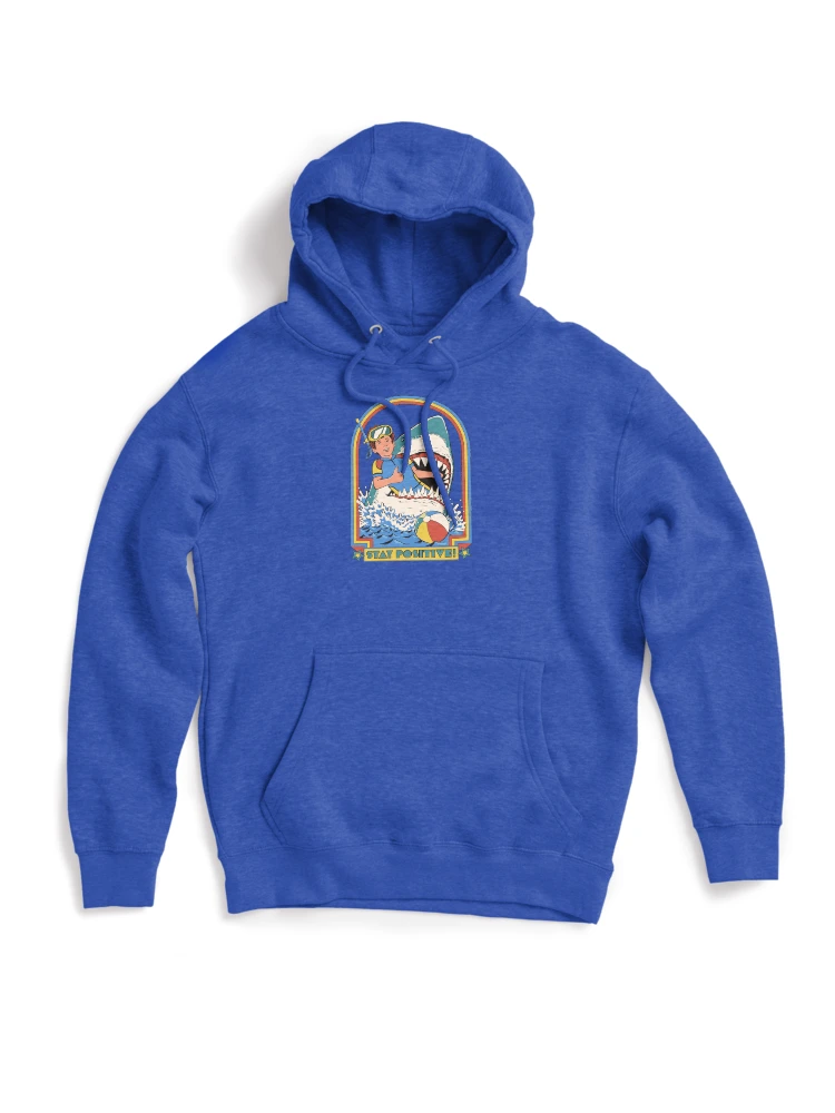 Imagen 1 de 6, Sudadera con capucha con la obra Mantente positivo, diseñada y vendida por Steven Rhodes.