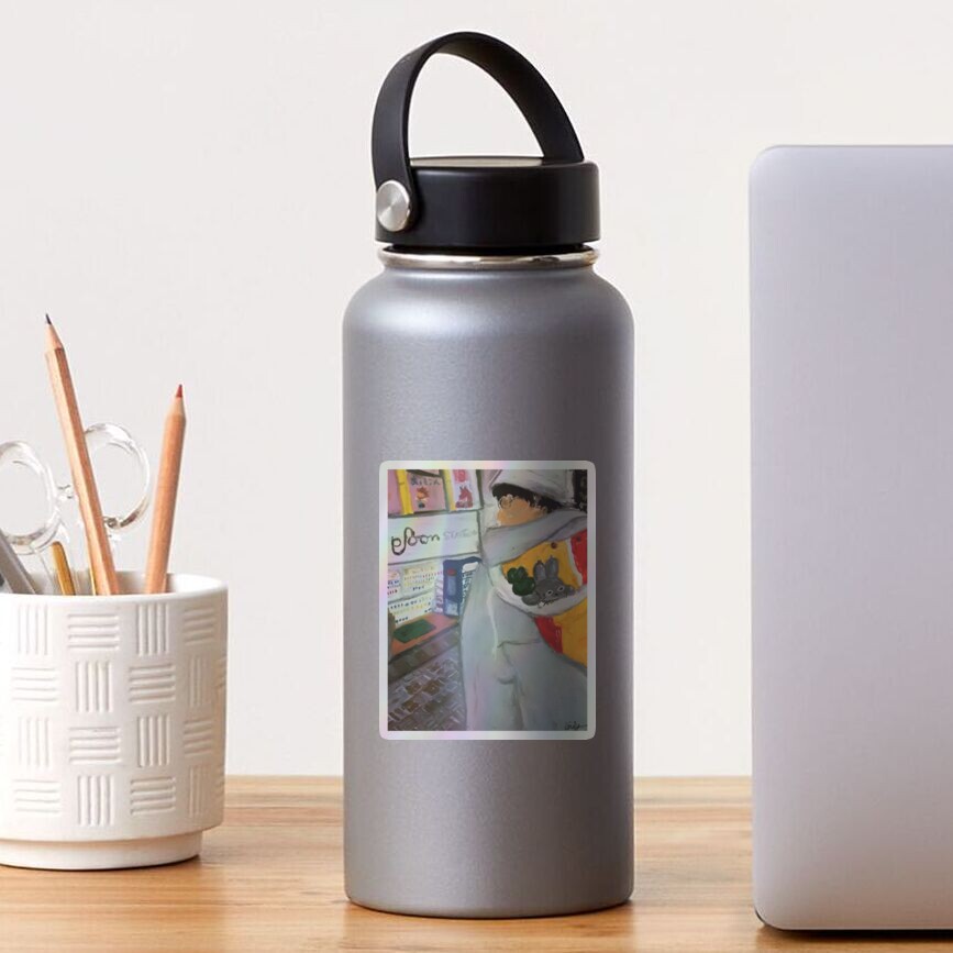 Aperçu de l'œuvre Sticker holographique créée et vendue par candypastel.