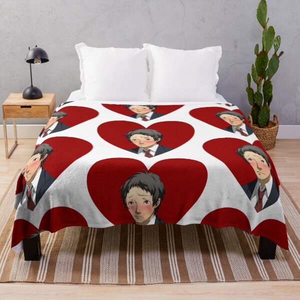 Item preview, Tohru Adachi Portrait (Blushing Heart) designed and sold by ale-rose.