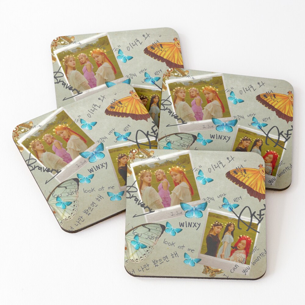 Item preview, Coasters (Set of 4) designed and sold by kitten-minho.