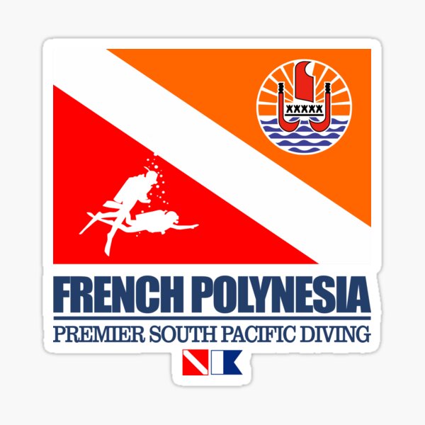 Aperçu de l'œuvre Plonger Polynésie Française (DF) créée et vendue par curranmorgan.
