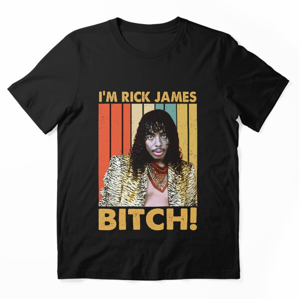 Aperçu de l'œuvre Vintage je suis Rick James Bitch créée et vendue par feestnella.