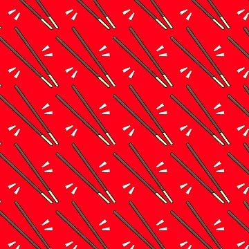 Artwork thumbnail, Pocky Japanese Candy Print by LemonCinammon