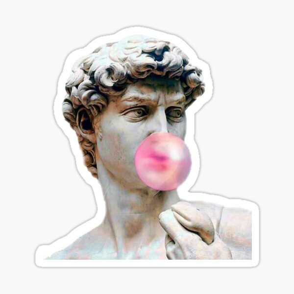 Aperçu de l'œuvre David fait une bulle créée et vendue par elllbelll.