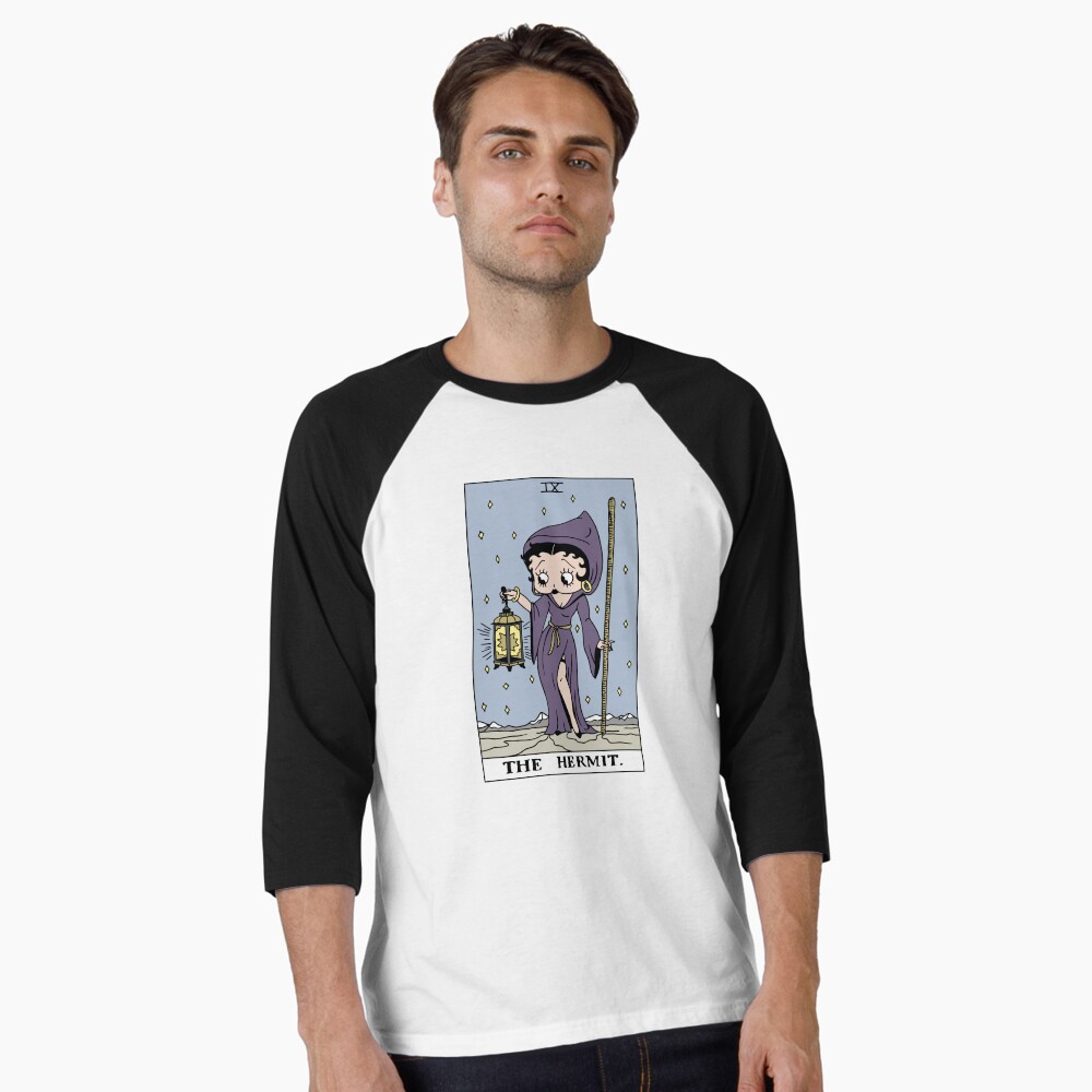 Aperçu de l'œuvre T-shirt baseball manches ¾ créée et vendue par Lucy Faery.
