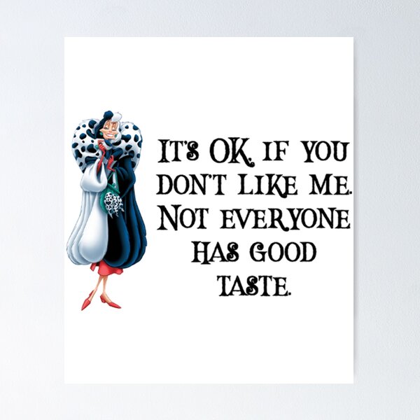 Item preview, Cruella Buen Gusto designed and sold by EnchantedCharac.