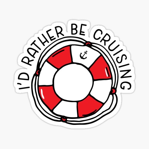 Aperçu de l'œuvre Je serais plutôt en croisière Devis de bateau de croisière créée et vendue par HotHibiscus.