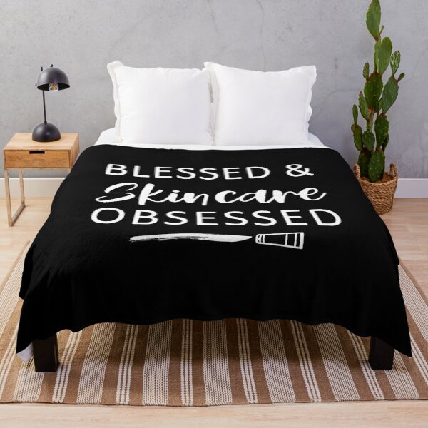 Item preview, Blessed and Skincare Obsessed designed and sold by DOLCEINDIGO.