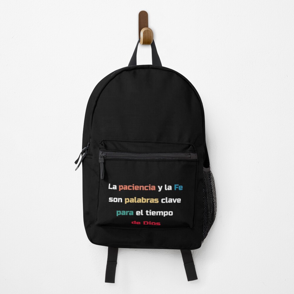 Vista previa del artículo con la obra «Mochila», diseñado y vendido por DesignerFollow.