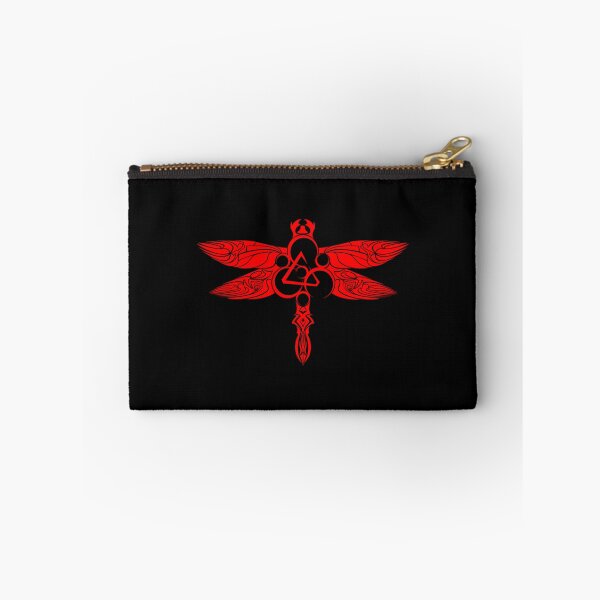 Item preview, RED AND CAMBRIA - DRAGONFLY designed and sold by HaayBracken.
