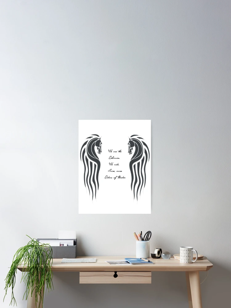 Thumbnail 2 of 3, Poster, We Are the Rohirrim designed and sold by MuellerArt.