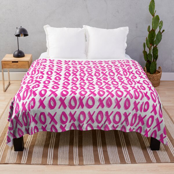Item preview, pink xoxo print designed and sold by ama's designs.