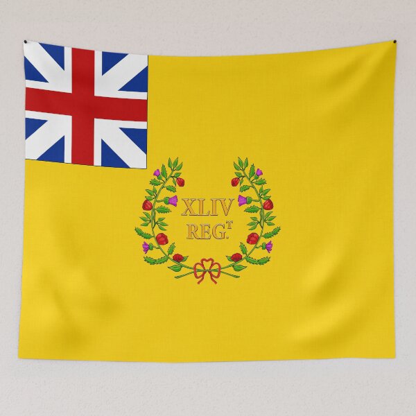 Item preview, Bandera británica napoleónica del 1er batallón de pie de South Essex designed and sold by SimonBauwelinck.
