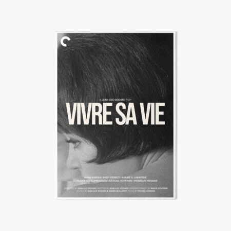 Aperçu de l'œuvre AFFICHES / VIVRE SA VIE créée et vendue par peachesnoranges.