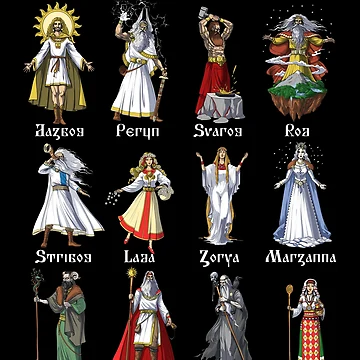 Artwork thumbnail, Slavic Pagan Gods by underheaven