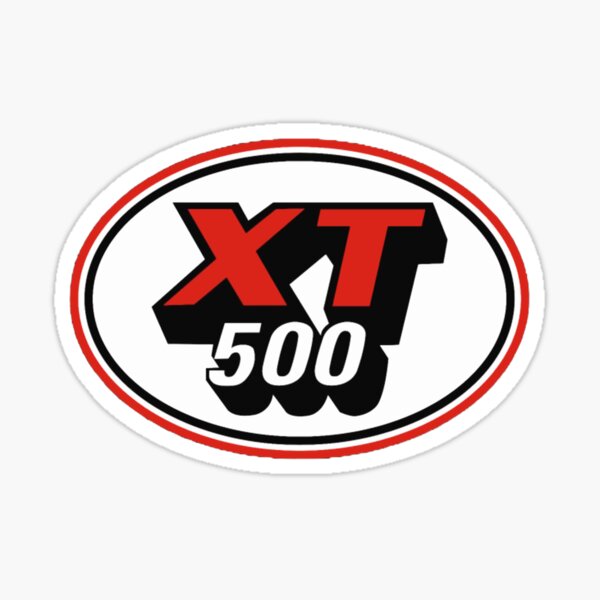 Aperçu de l'œuvre Logo rond Yamaha XT500 créée et vendue par Thundersnake666.