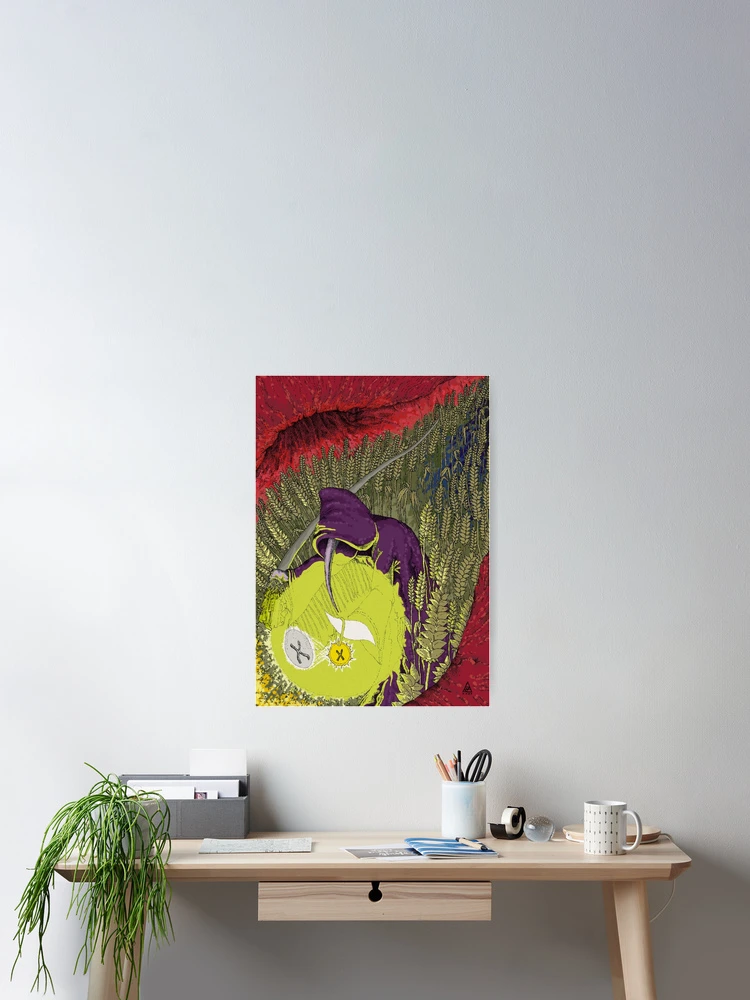Thumbnail 2 of 3, Poster, The Hermit designed and sold by magickstream.