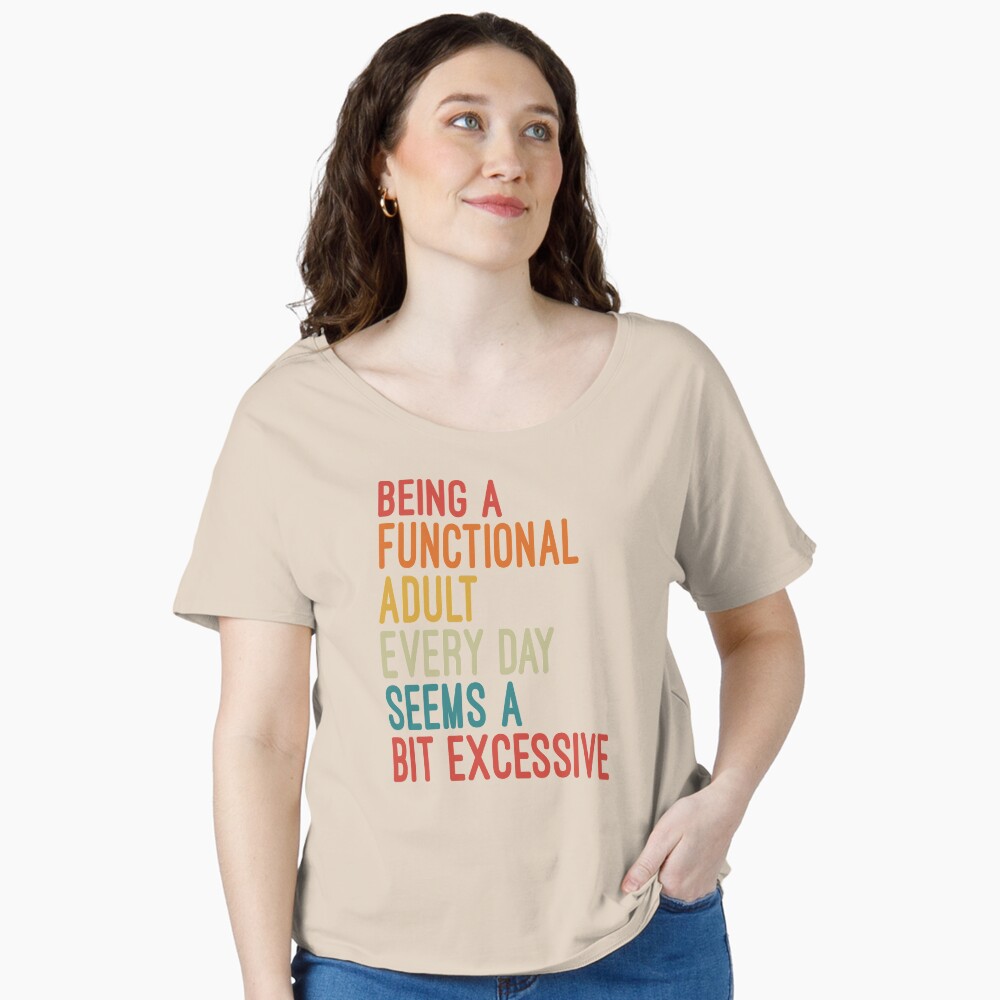 Aperçu de l'œuvre T-shirt coupe relax créée et vendue par Nizar Designs.