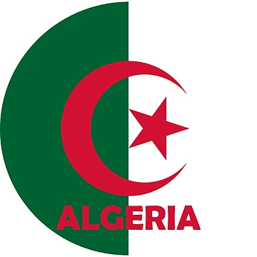 Artwork thumbnail, Algeria Flag Gifts by Shariss
