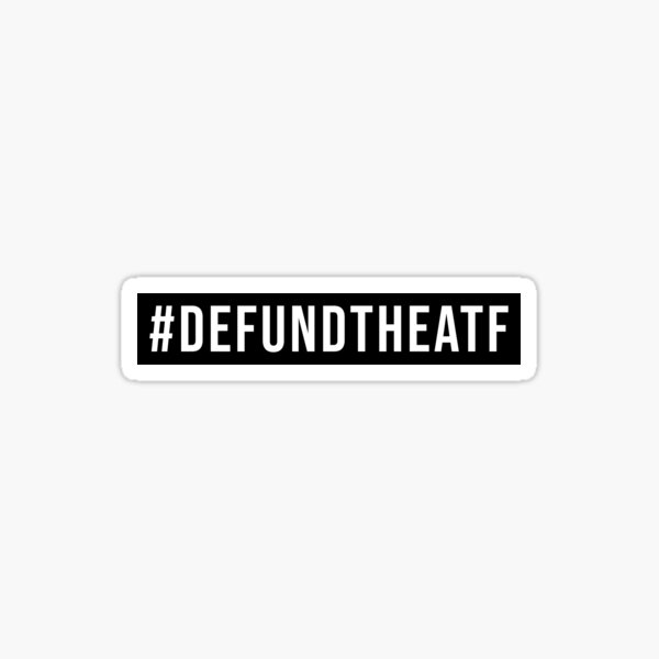Aperçu de l'œuvre Supprimer le financement du contrôle des armes à feu de l'ATF créée et vendue par JBDeszigns.