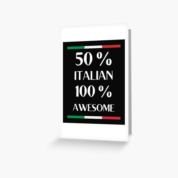 Item preview, Cincuenta por ciento italiano, cien por ciento impresionante designed and sold by DesignsofNote.