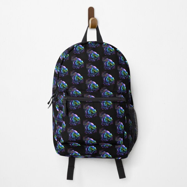 Item preview, Blue Psychedelic Melting Rainbow Colorful Hermit Crab: cool, like wearing pixel sunglasses cool designed and sold by iduzarts.