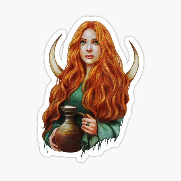 Aperçu de l'œuvre Imbolc. Brigid créée et vendue par Incantata.
