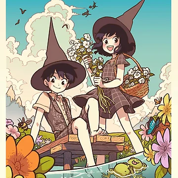 Artwork thumbnail, Spring Wytte Twins by Míriam Bonastre