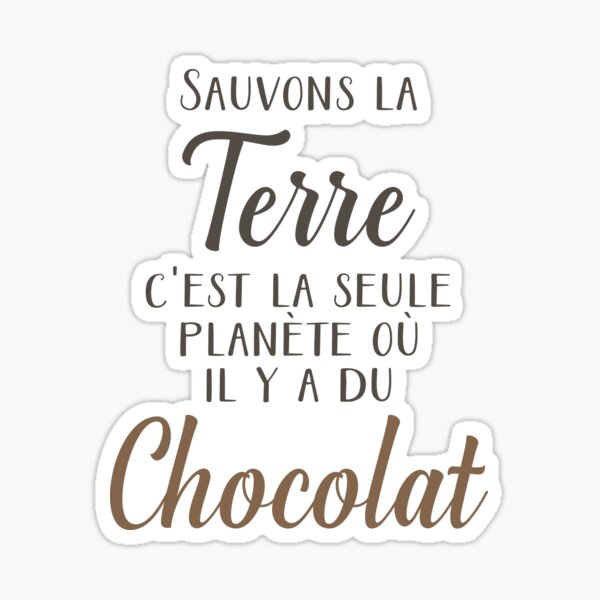 Aperçu de l'œuvre Sauvons la terre et sont chocolat créée et vendue par cursotti.