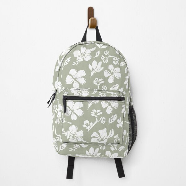 Item preview, Floral Buds, Sage Green designed and sold by meggydesigns.