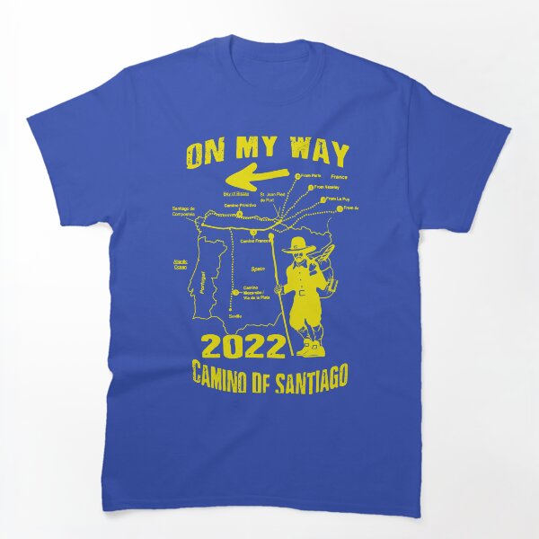Item preview, Camino des Santiago 2022 Camino de Santiago España peregrinaje senderismo mapa designed and sold by mabanda.