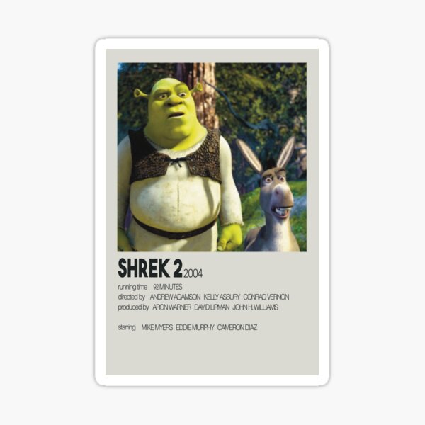 Item preview, Shrek 2 2004 - Cartel de la película designed and sold by AndreaDesignsCA.