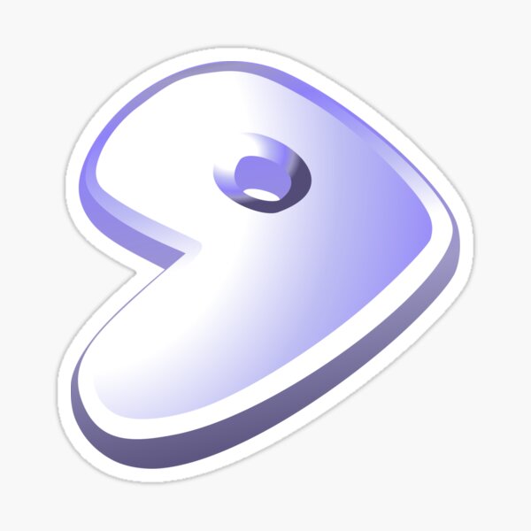 Aperçu de l'œuvre Logo Gentoo en couleur créée et vendue par Blake416.