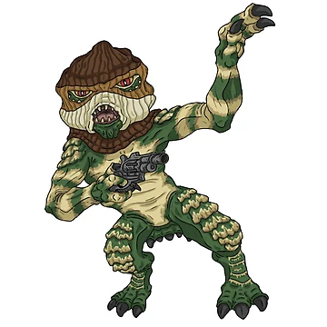 Aperçu de l'œuvre Gremlins Bandit gremlin (corps entier) de LoganMDesigns