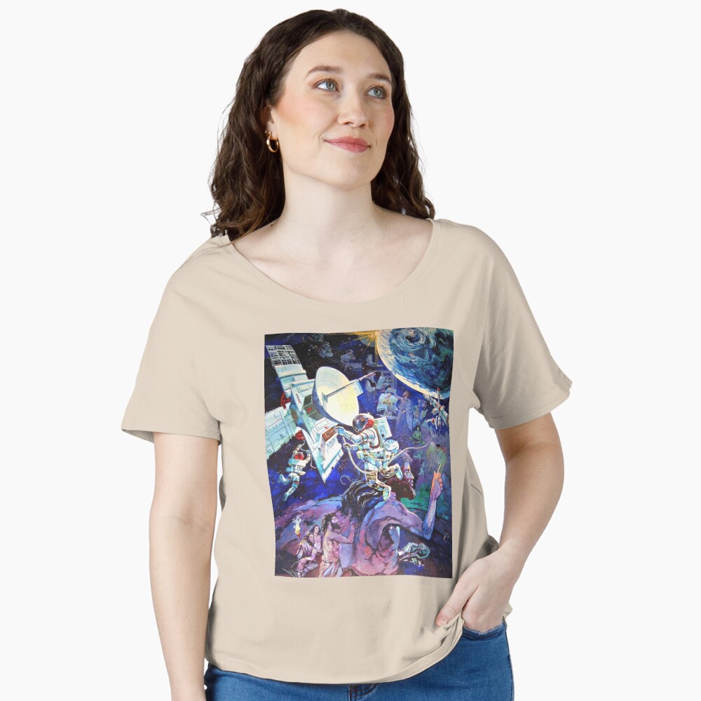Vista previa del artículo con la obra «Camiseta ancha», diseñado y vendido por SoggyCheeseFry.