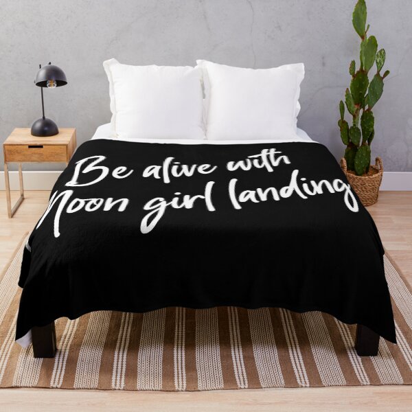 Item preview, Be alive with Moon girl landing designed and sold by ildafdhome.