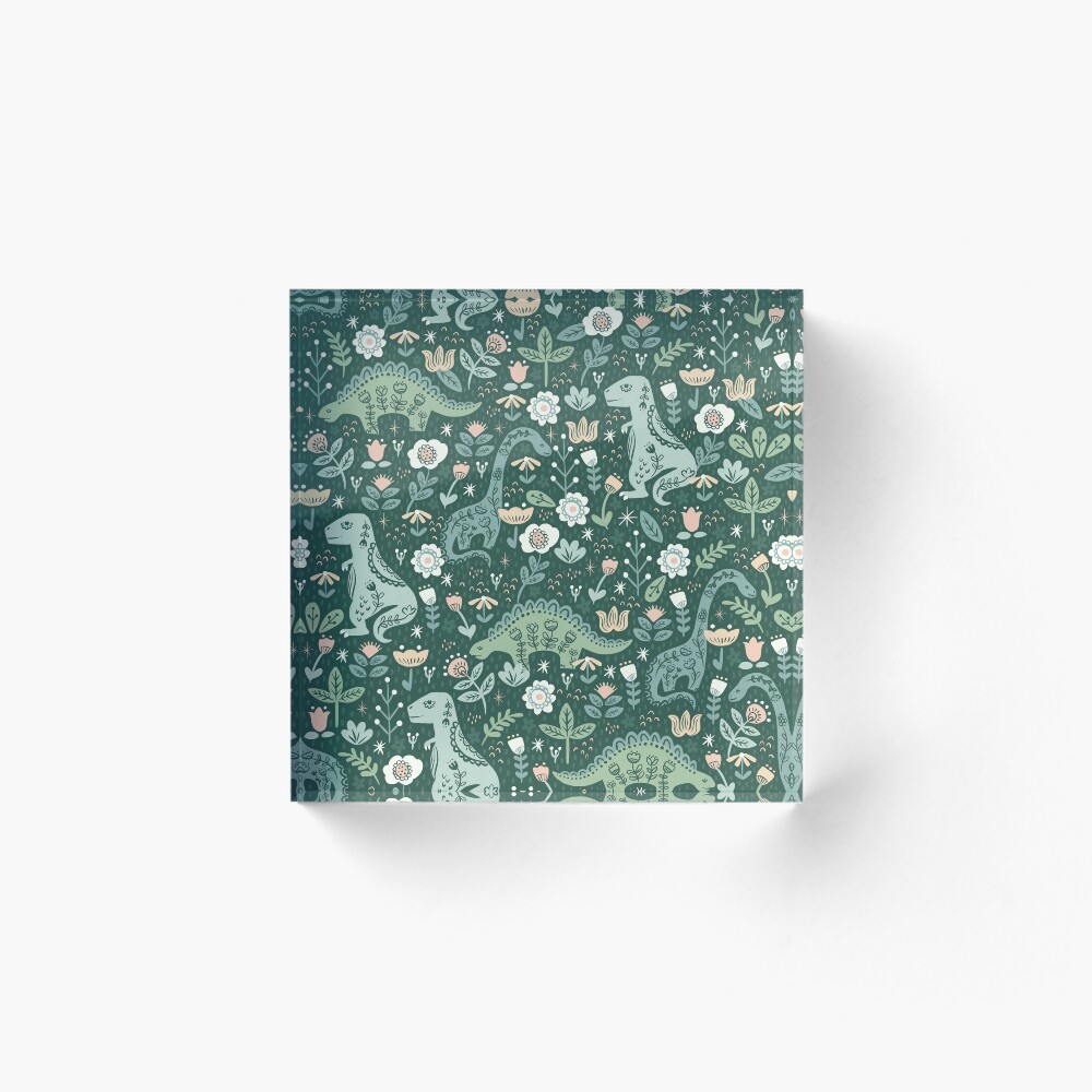 Vista previa del artículo con la obra «Bloque acrílico», diseñado y vendido por latheandquill.