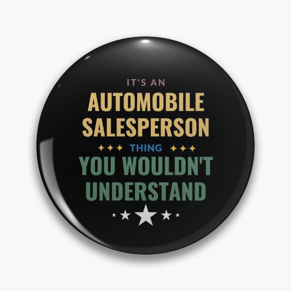 Item preview, It's an Automobile Salesperson thing designed and sold by Crafty-Mornings.