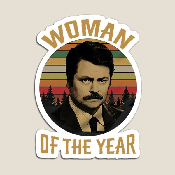 Item preview, Ron Swanson, Mujer del año designed and sold by ParksRecFunny.