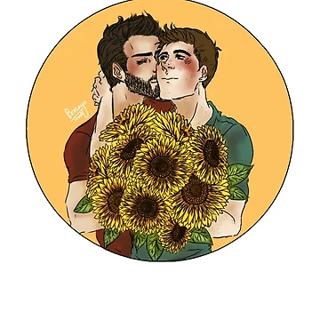 Artwork thumbnail, Sterek Sunflower Print by Benaya-Trash
