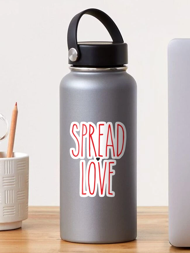 Thumbnail 1 of 3, Sticker, Spread love designed and sold by emeraldseason.