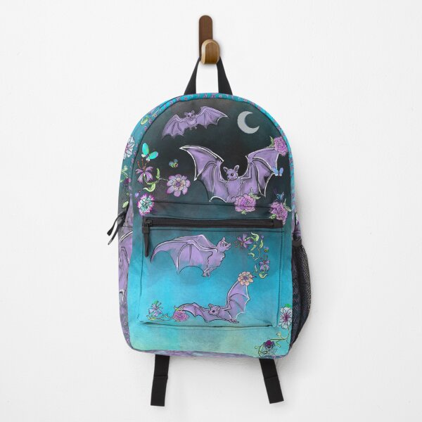 Item preview, Bats Blooms and Bugs Backpack designed and sold by CyrahnAsMagpie.