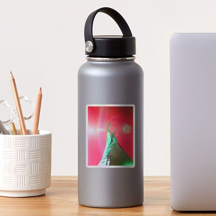 Vista previa del artículo con la obra «Pegatina holográfica», diseñado y vendido por KR Art Studio.
