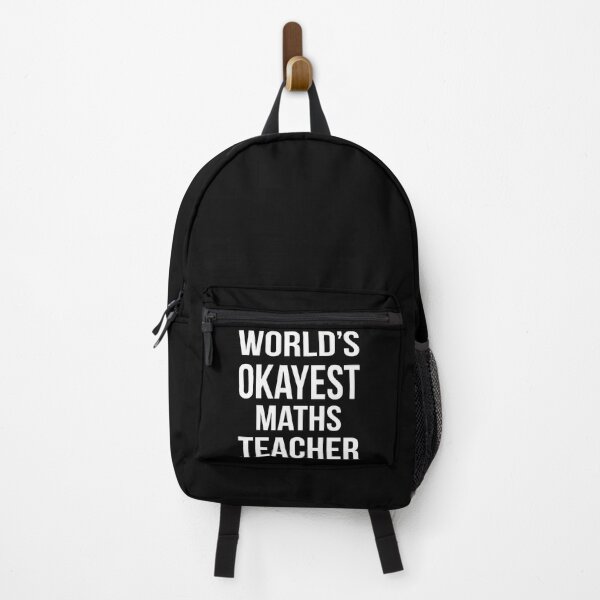 Item preview, Worlds Okayest Maths Teacher designed and sold by CeciLop.