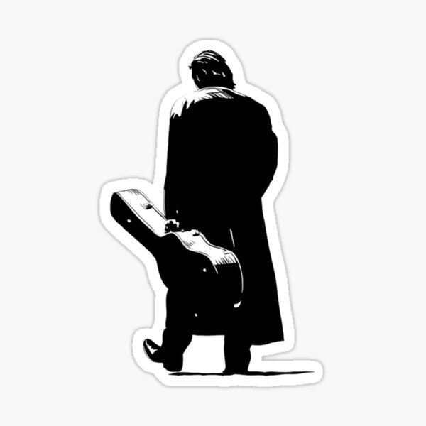 Artikelvorschau, Johnny Cash Silhouette FanArt entworfen und verkauft von JohnnyVarga.