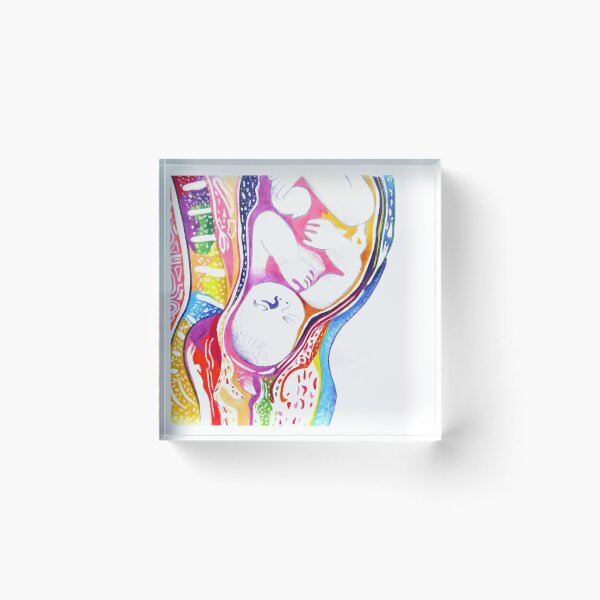 Artikelvorschau, Baby einer Regenbogenmutter entworfen und verkauft von MidwiferyGifts.