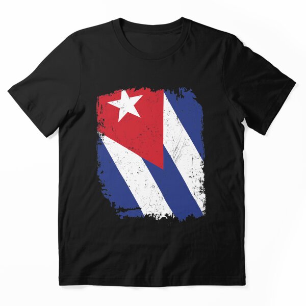 Aperçu de l'œuvre Drapeau Cubain créée et vendue par NuttyShirt.