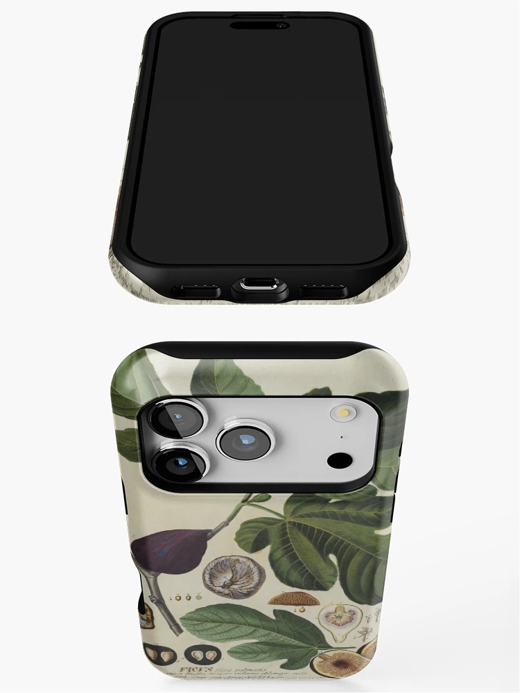 Thumbnail 3 of 4, iPhone Case, Ficus Print designed and sold by Lloyd Library & Museum.